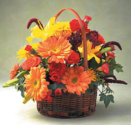 Autumn Garden Basket -A local Pittsburgh florist for flowers in Pittsburgh. PA