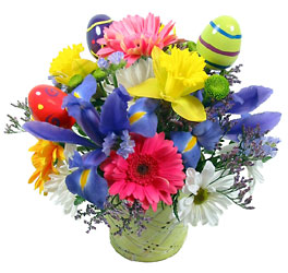 Easter Flower Basket -A local Pittsburgh florist for flowers in Pittsburgh. PA