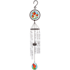 In Memory 35" Stained Glass Sonnet Wind Chime -A local Pittsburgh florist for flowers in Pittsburgh. PA