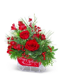 Merry Little Sleigh Ride -A local Pittsburgh florist for flowers in Pittsburgh. PA