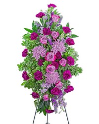 Gracefully Majestic Standing Spray -A local Pittsburgh florist for flowers in Pittsburgh. PA