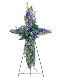 Larkspur Affinity Cross -A local Pittsburgh florist for flowers in Pittsburgh. PA
